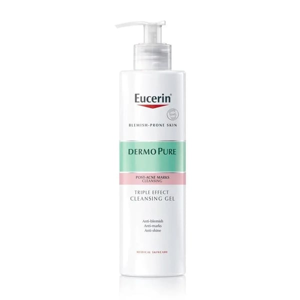 Eucerin DermoPure Gel Limpeza Concentrado Triplo Efeito 400ml